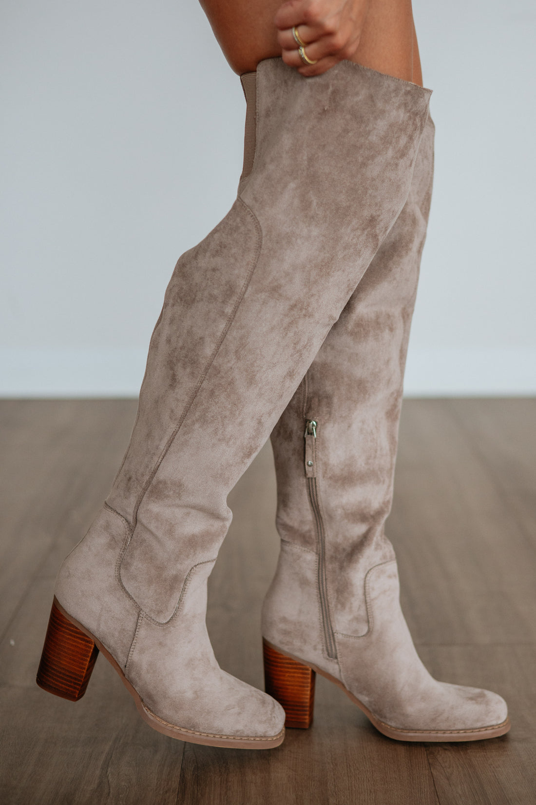 Addressing The Rumors Boots - Latte