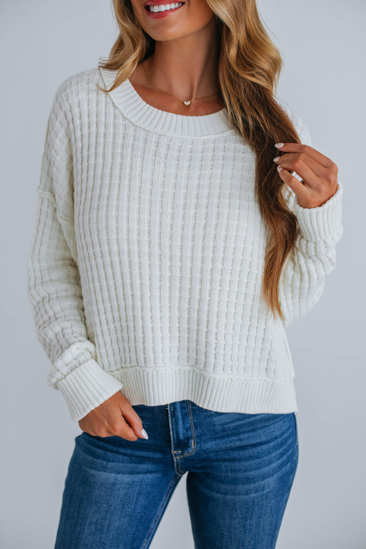 Adelaide Sweater - Ivory