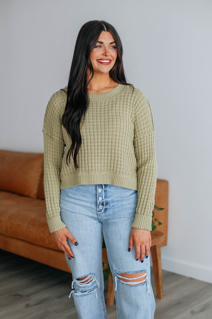 Adelaide Sweater - Olive