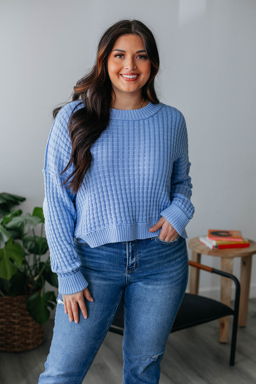 Adelaide Sweater - Periwinkle