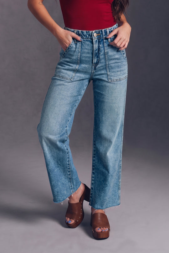 Aileeah Vervet Jeans - Medium Wash