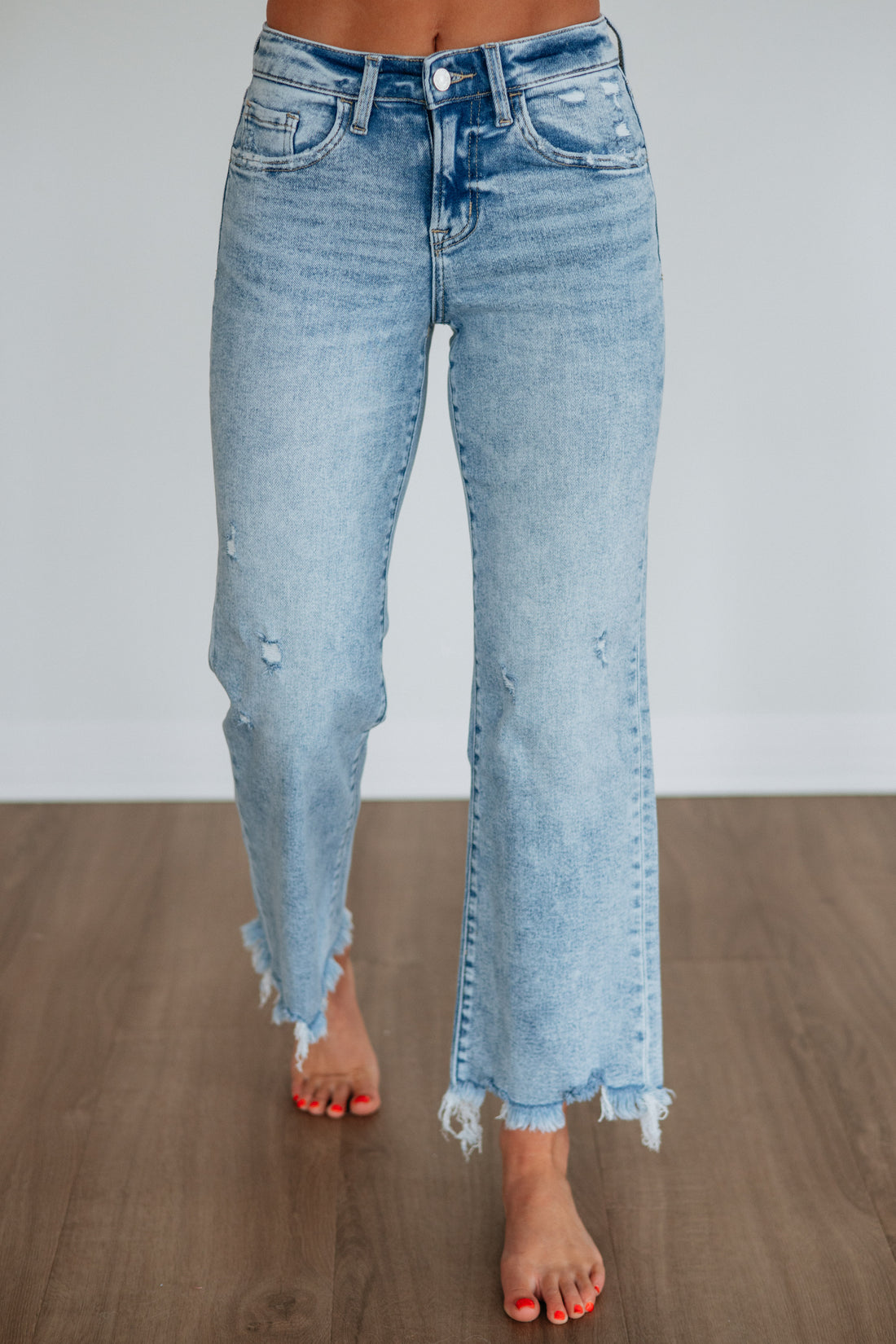 Aileeah Vervet Jeans - Vintage Light Wash