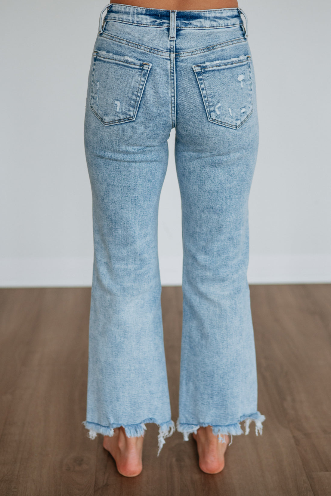 Aileeah Vervet Jeans - Vintage Light Wash