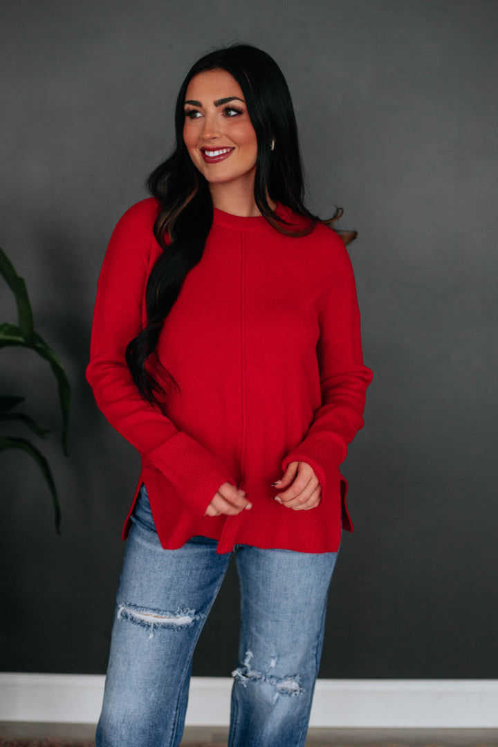 Alessa Sweater - Red