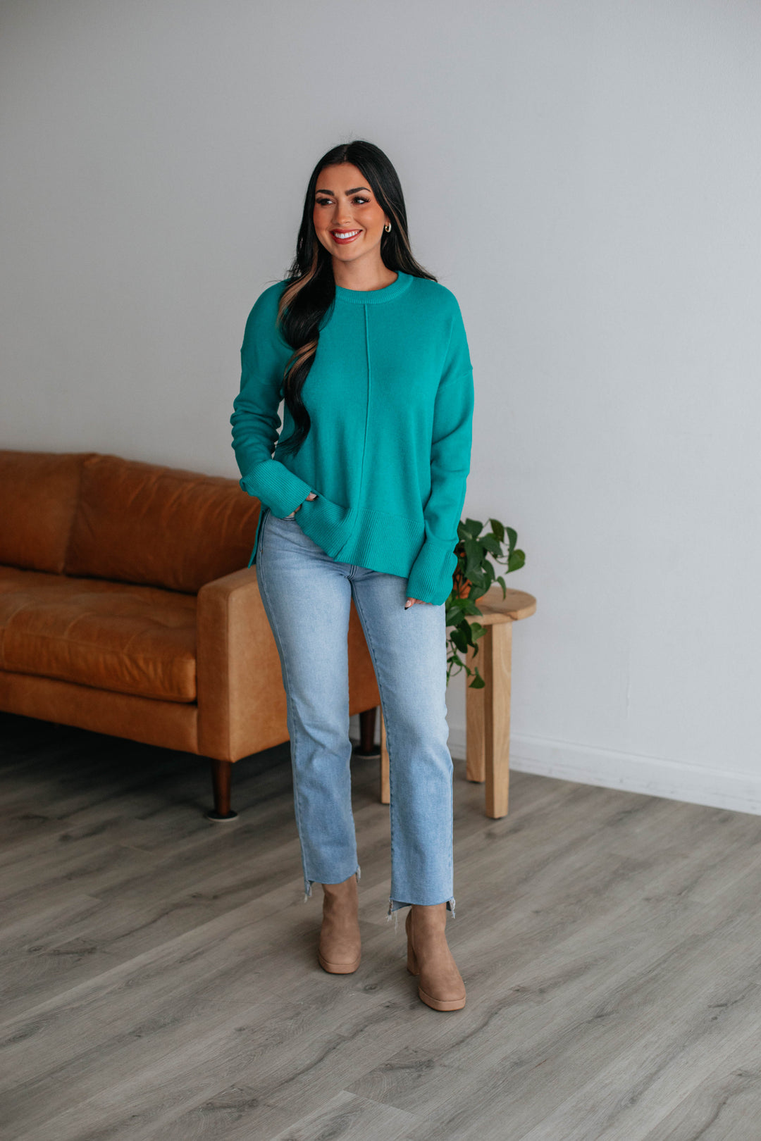 Alessa Sweater - Turquoise