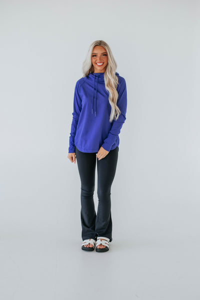 Alice Active Hoodie - Indigo