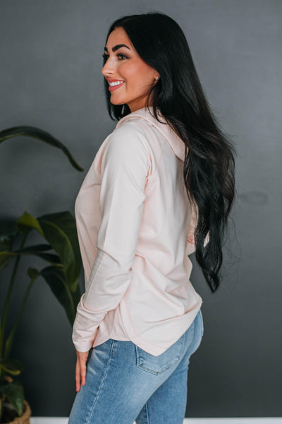 Alice Active Hoodie - Soft Pink