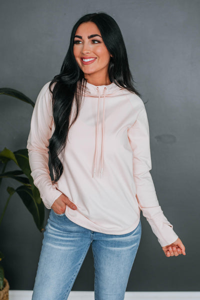 Alice Active Hoodie - Soft Pink