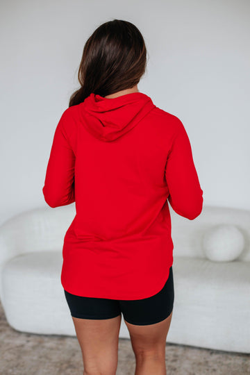 Alice Active Hoodie - Cherry