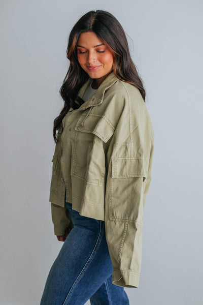 Ally Cropped Jacket
