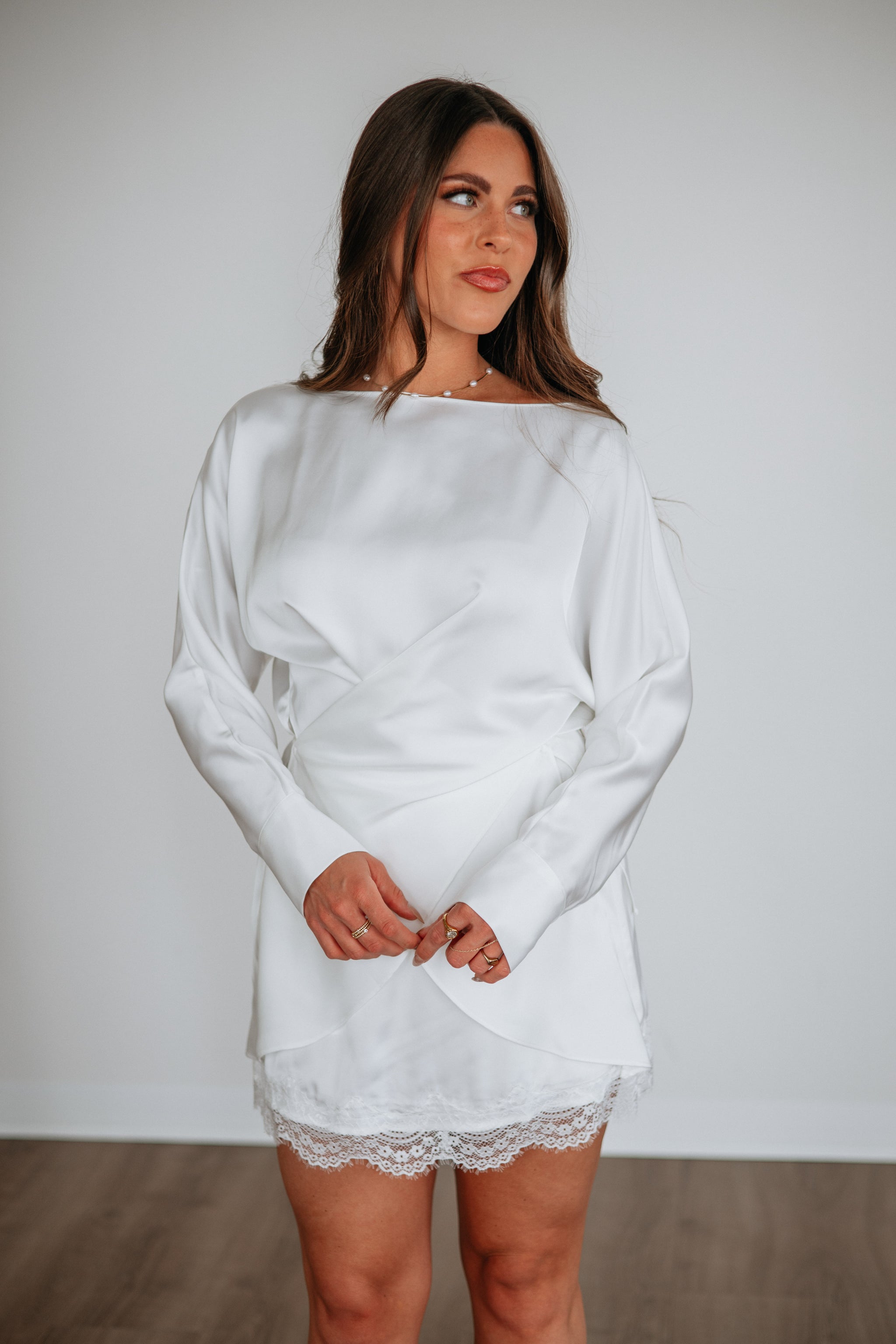 Alysha Satin Blouse