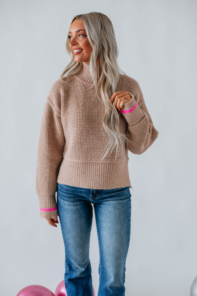 Ambrie Turtleneck Sweater