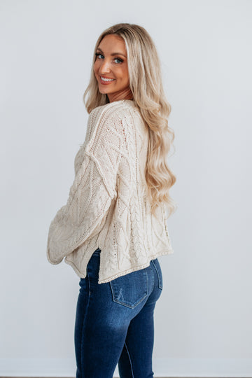 Anna Cable Knit Sweater