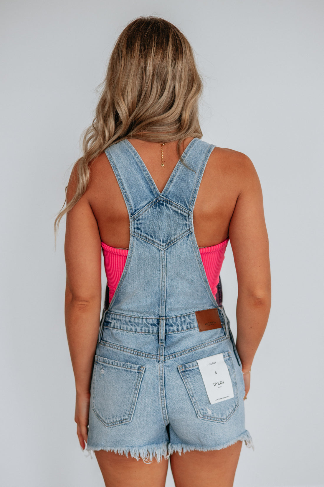 Dylan Hidden Short Overalls - Enchanting