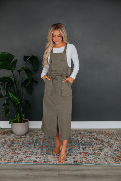 Arthie Overall Dress