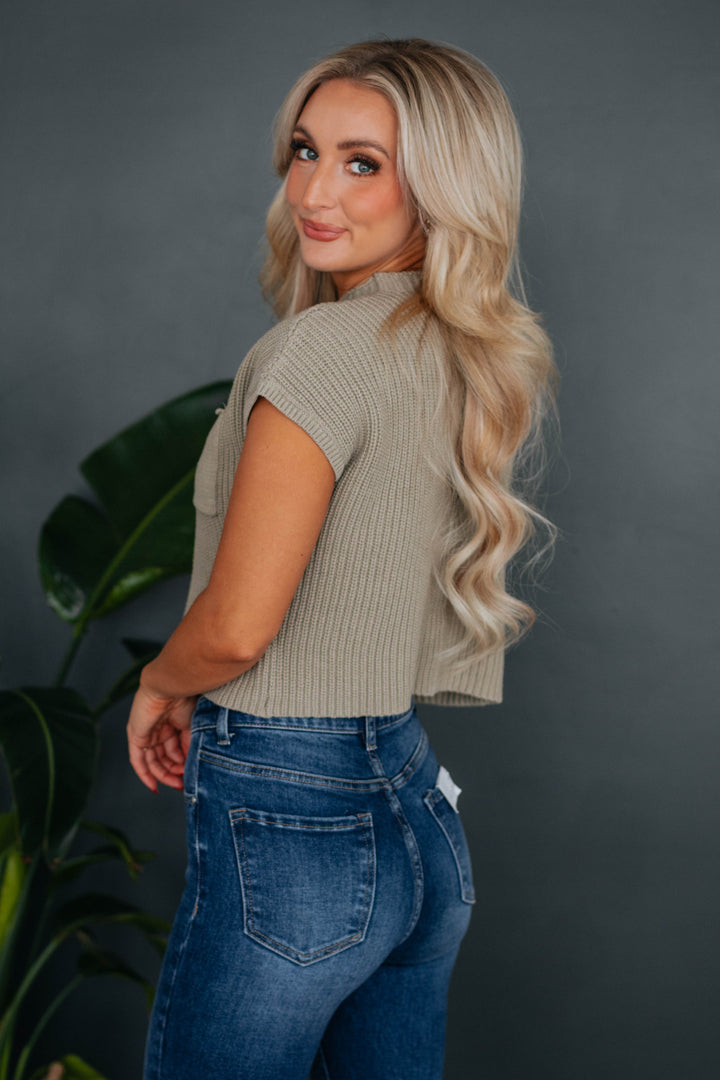 Artis Knit Top - Artichoke