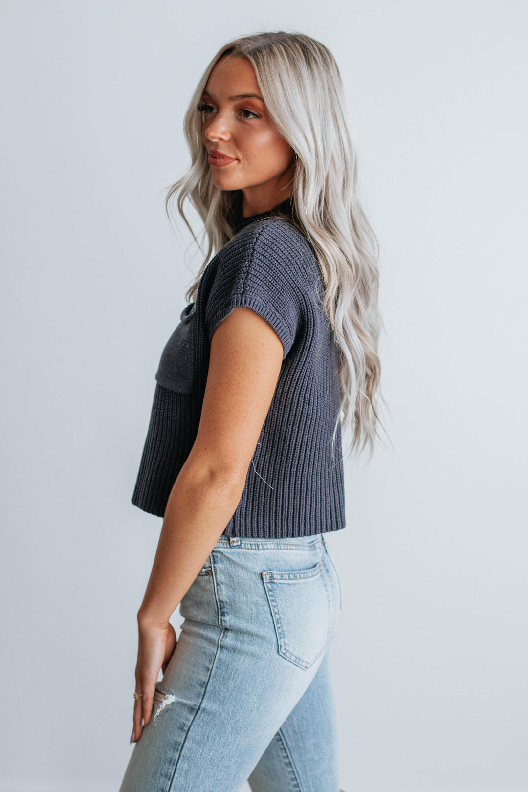 Artis Knit Top - Navy