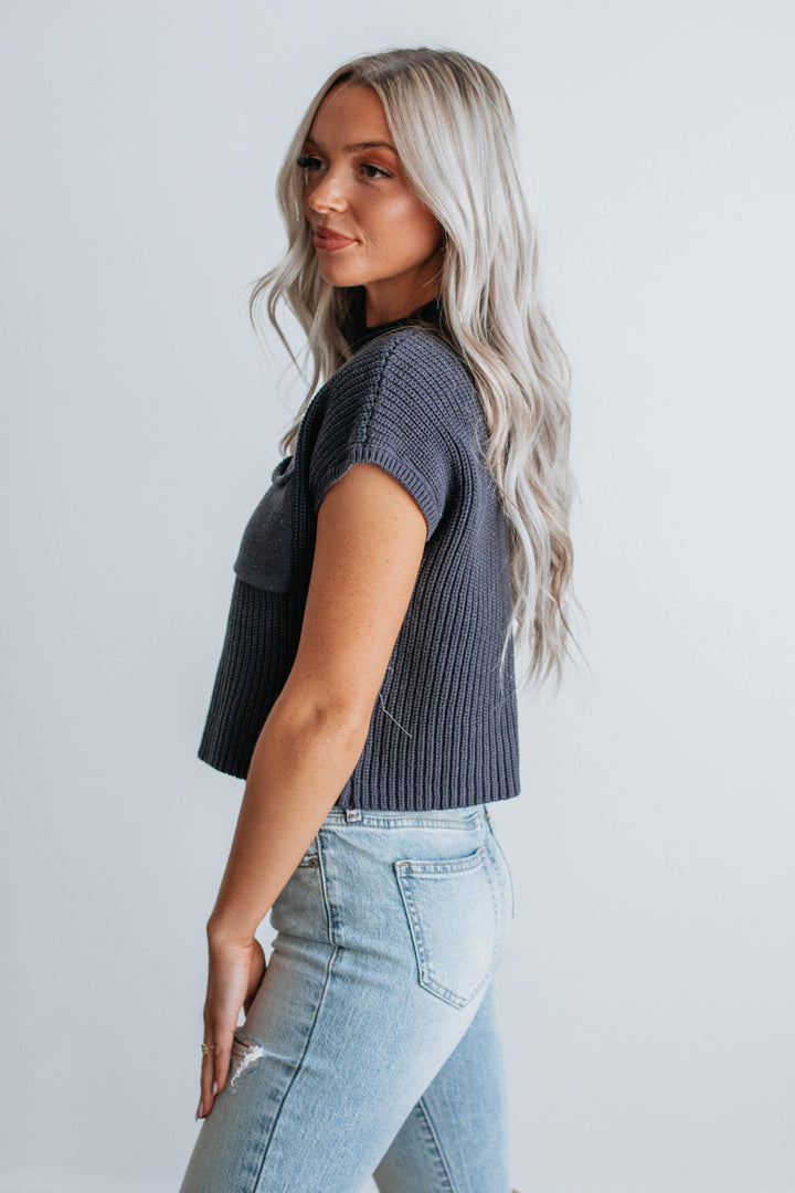 Artis Knit Top - Navy