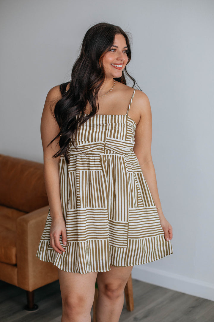 Ashlyn Striped Dress