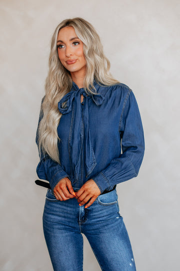 Johnilyn Denim Top
