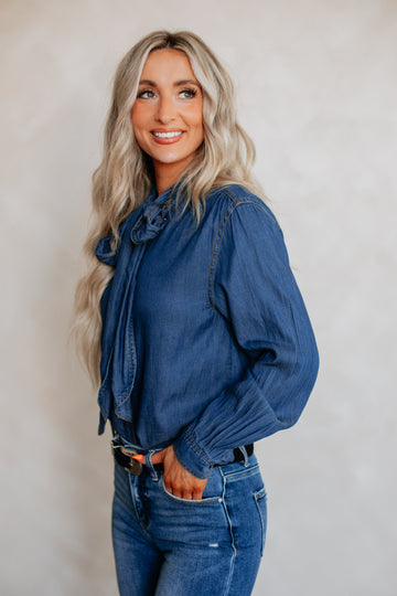 Johnilyn Denim Top