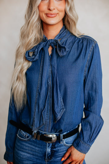 Johnilyn Denim Top
