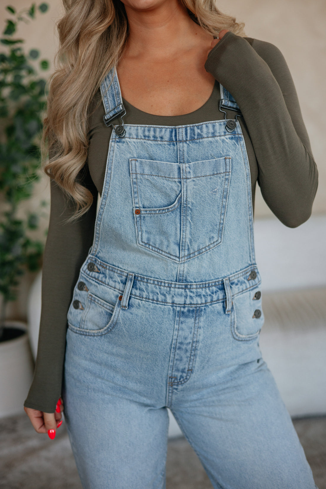 Dylan Hidden Denim Overalls - Unstoppable