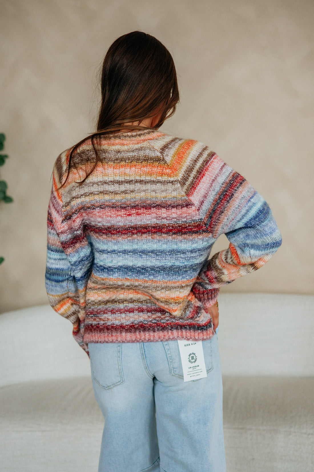 Alani Striped Cardigan