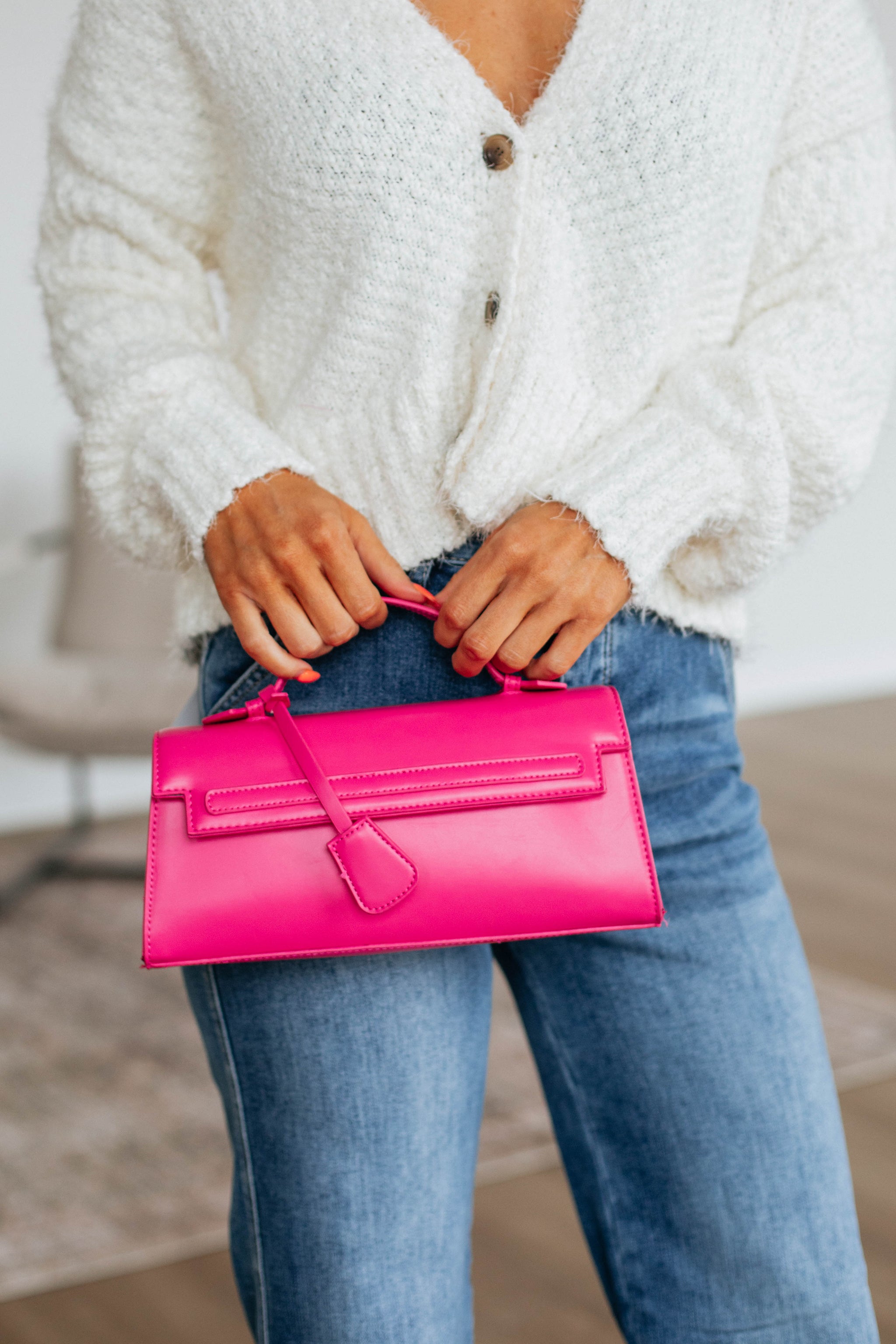 Aurelia Crossbody Bag - Fuchsia