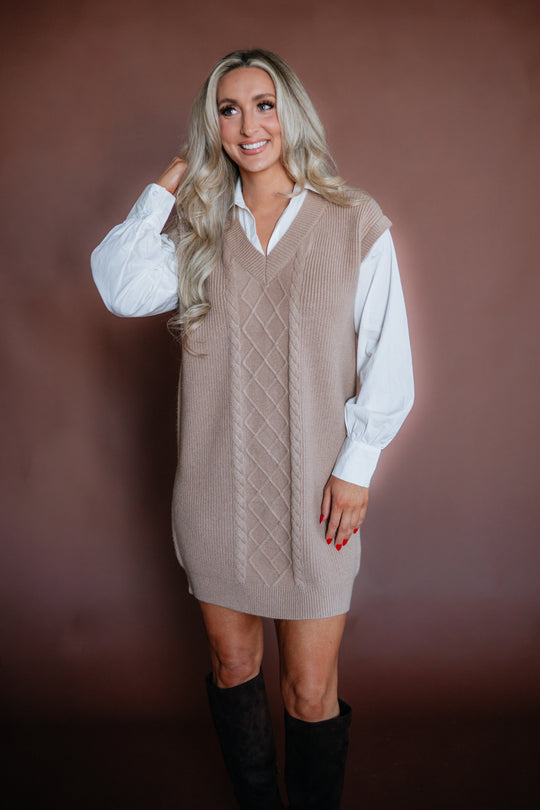 Jaime Contrast Dress