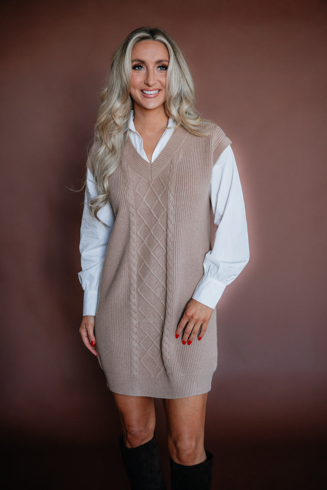 Jaime Contrast Dress