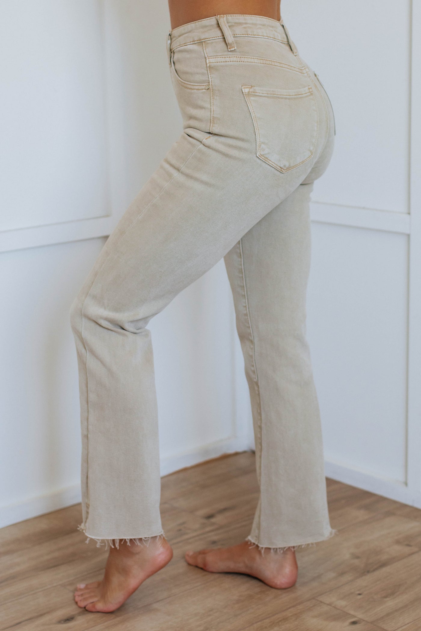 Nayla Risen Jeans - Sand