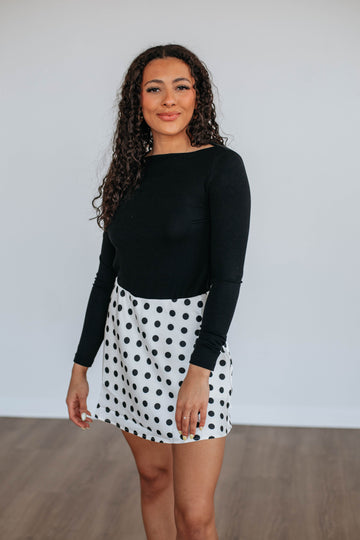 Beatriz Polka Dot Skirt