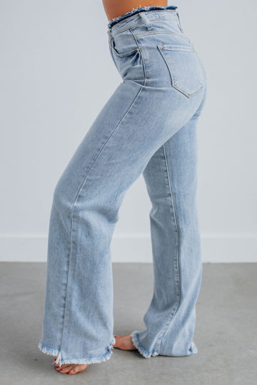 Blaire Risen Jeans - Light Wash