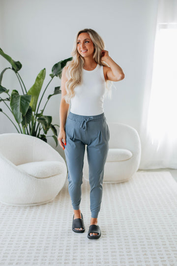 Brent Active Joggers - Slate
