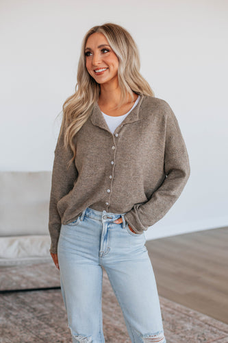 Brooke Cardigan - Mocha