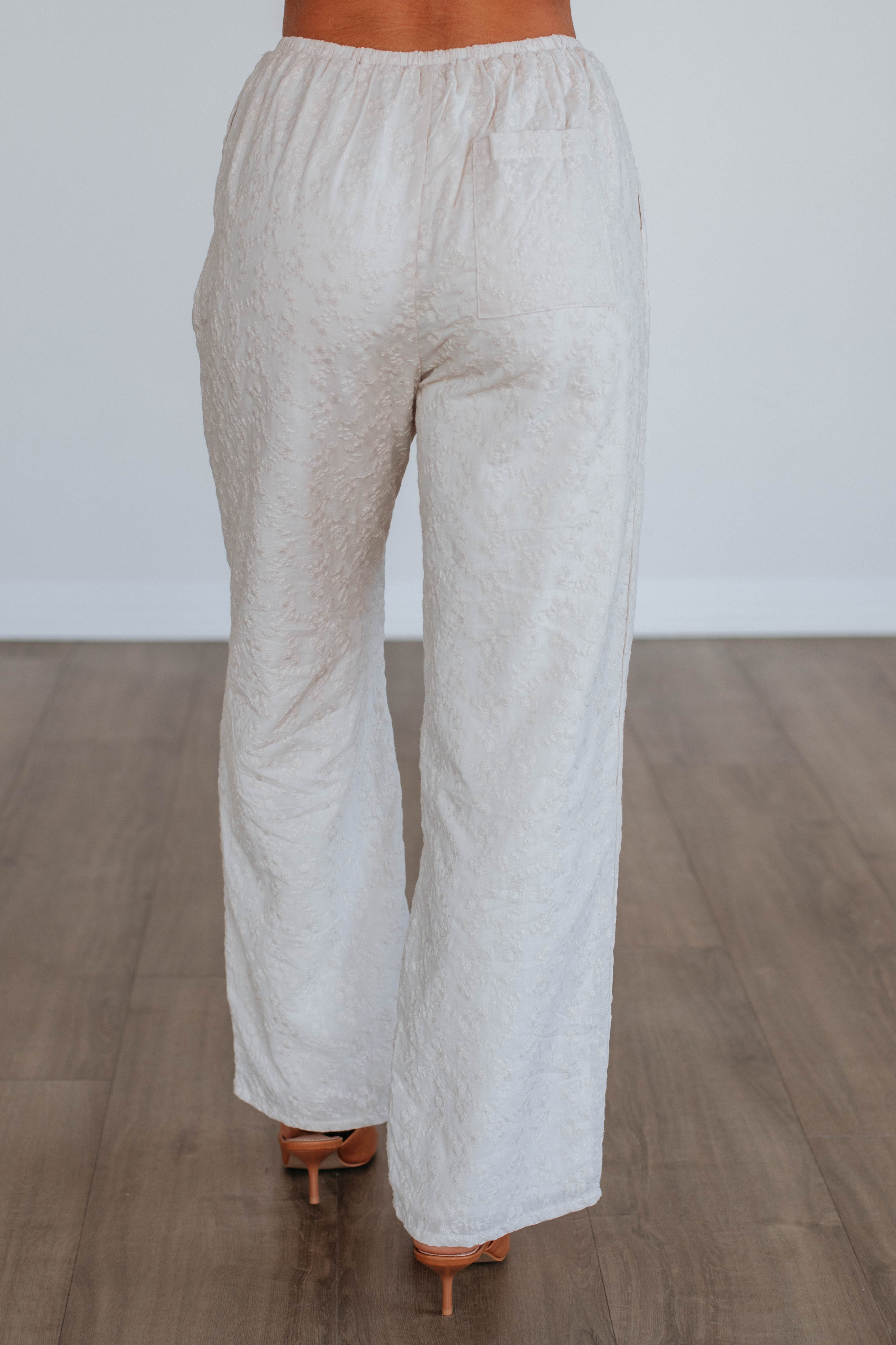 Stanna Eyelet Pants