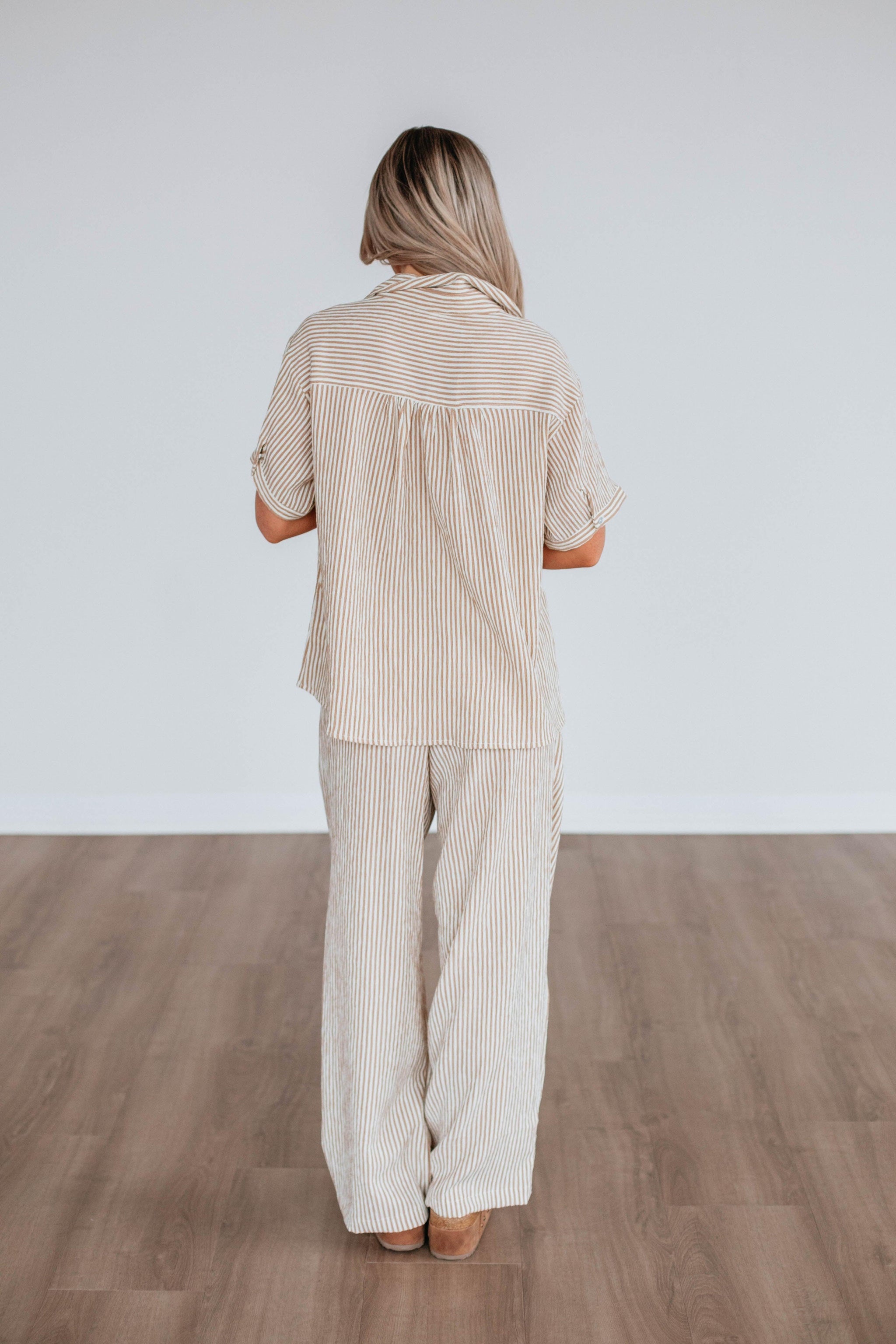 Calliope Two-Piece Set - Tan Mix