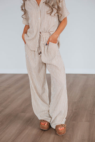 Calliope Two-Piece Set - Tan Mix