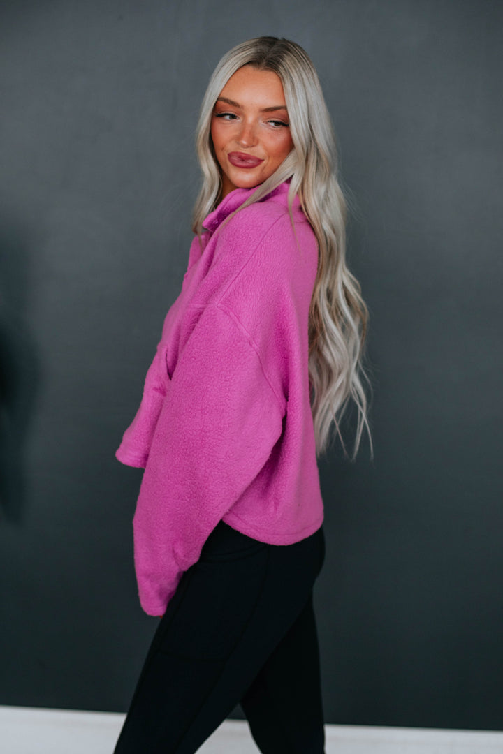Cari Fleece Pullover - Taffy