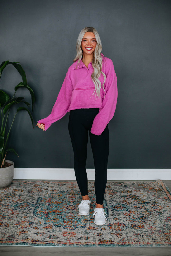 Cari Fleece Pullover - Taffy
