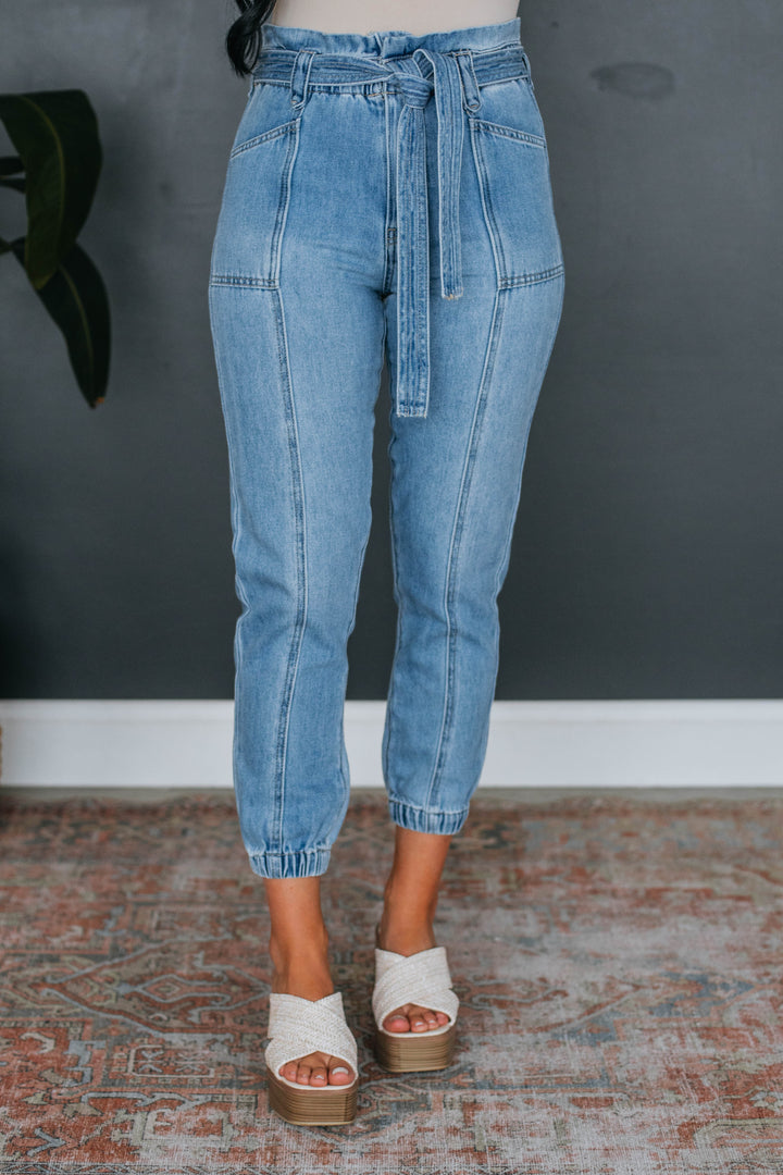 Carmina KanCan Denim Joggers