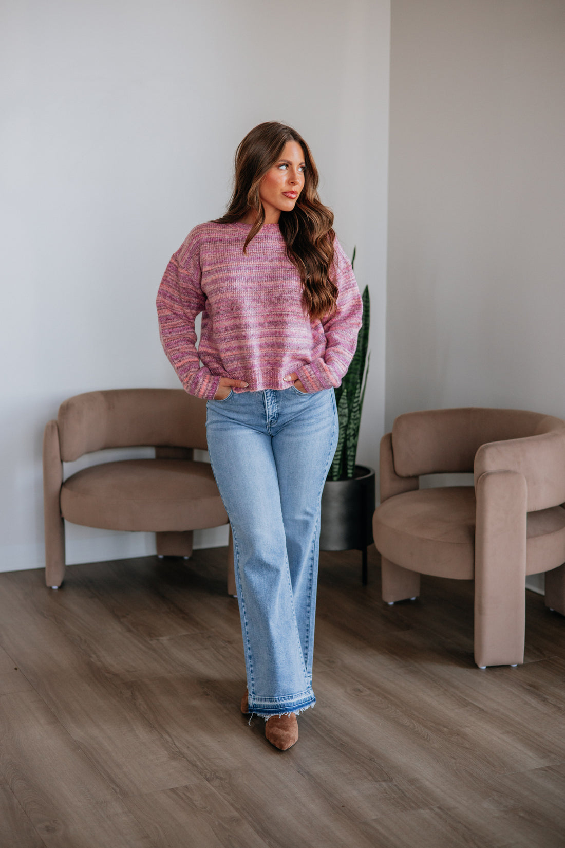 Chasie Striped Sweater