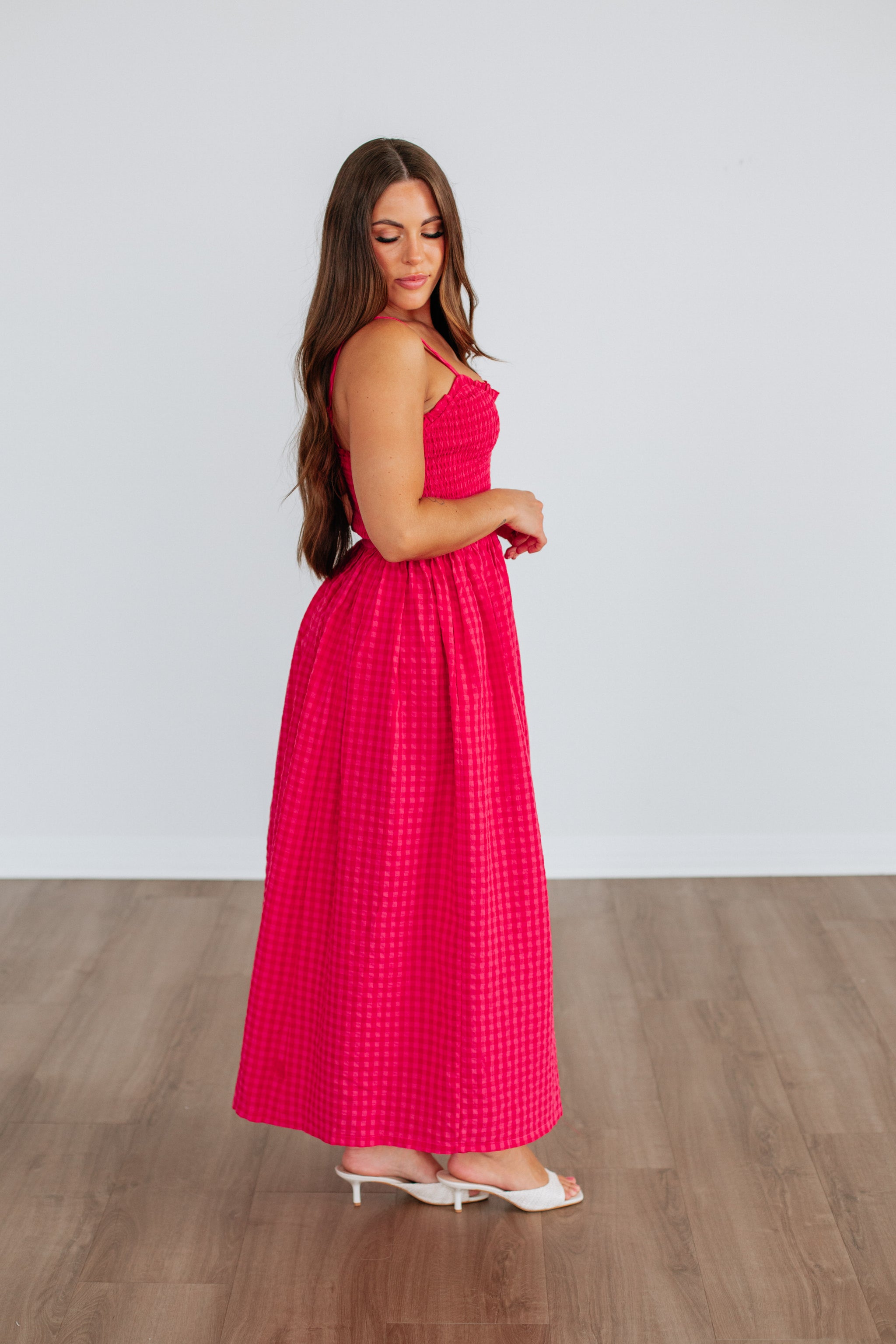 Krystina Gingham Dress