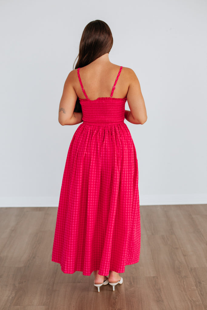 Krystina Gingham Dress
