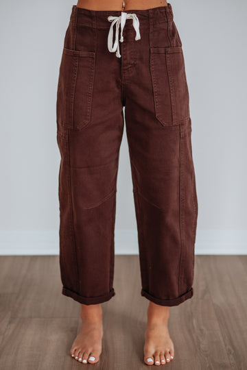 Kodi Risen Cargo Jeans - Chocolate
