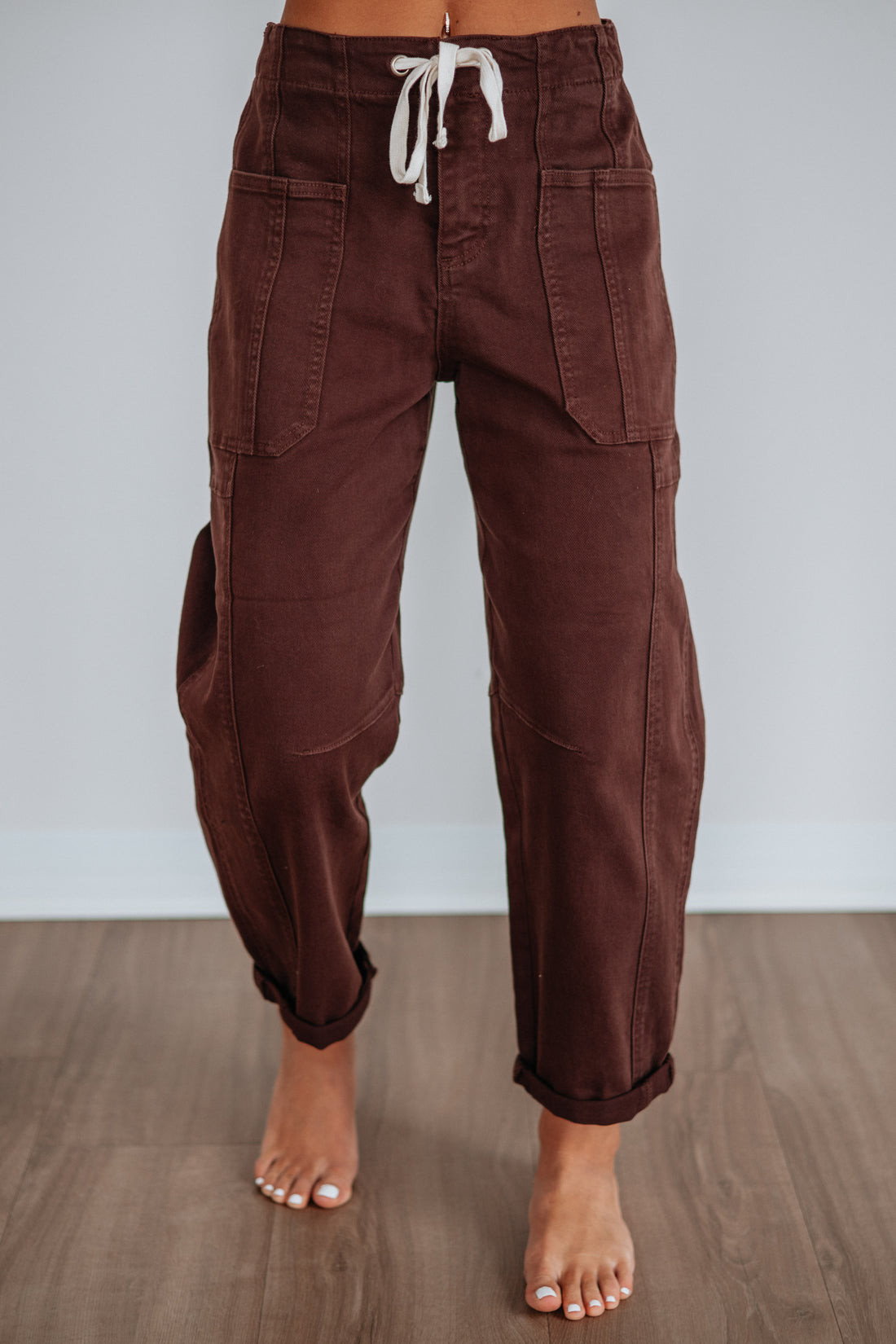 Kodi Risen Cargo Jeans - Chocolate