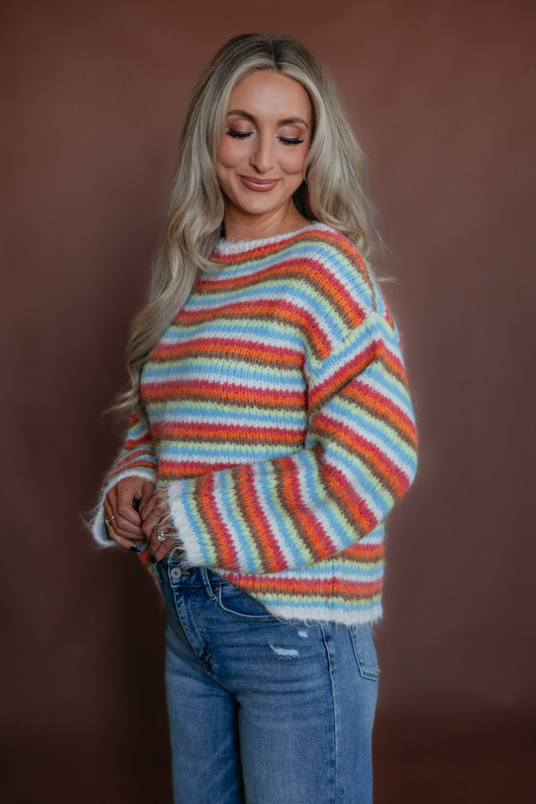 Carie Striped Sweater