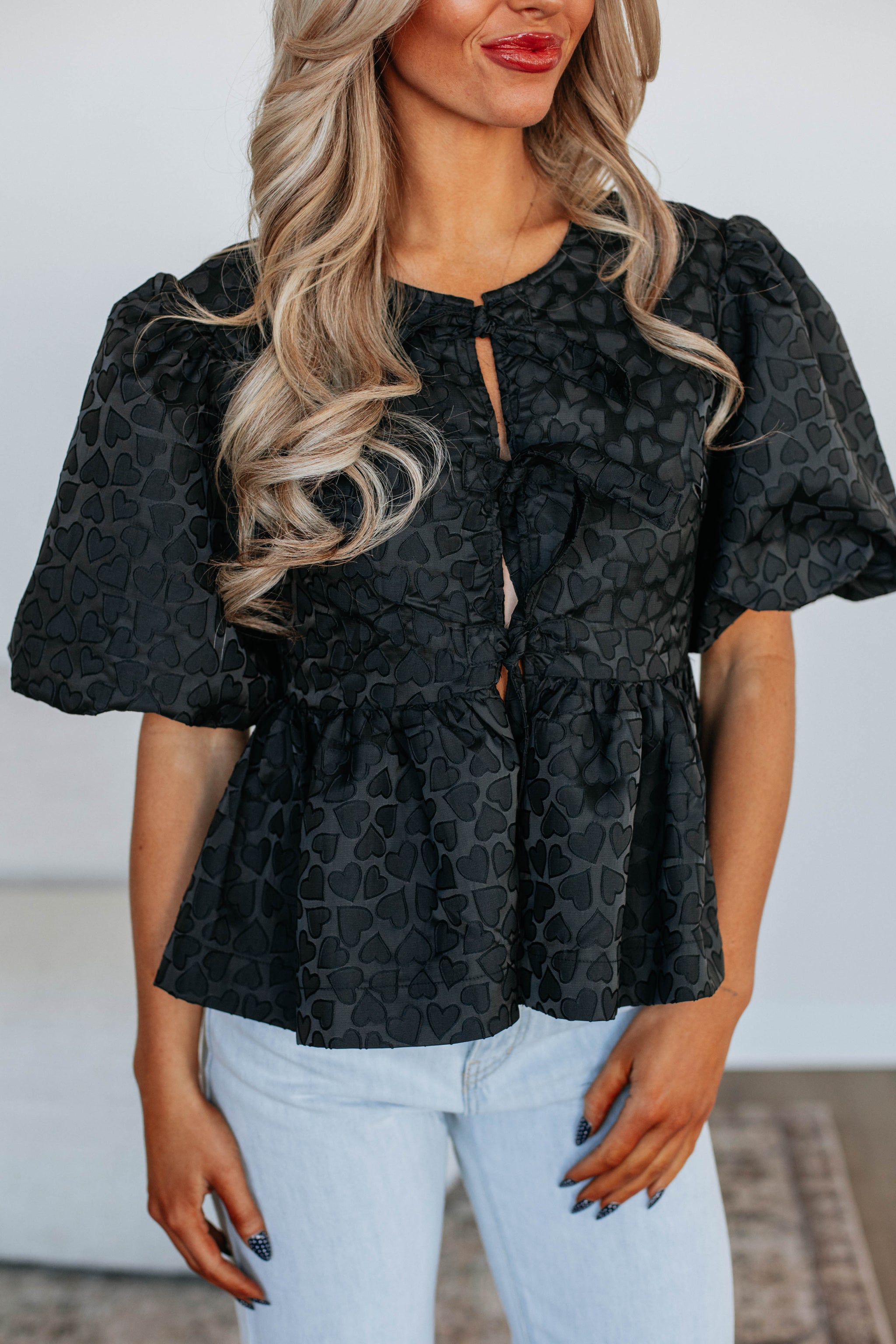 Could Be Us Top - Black