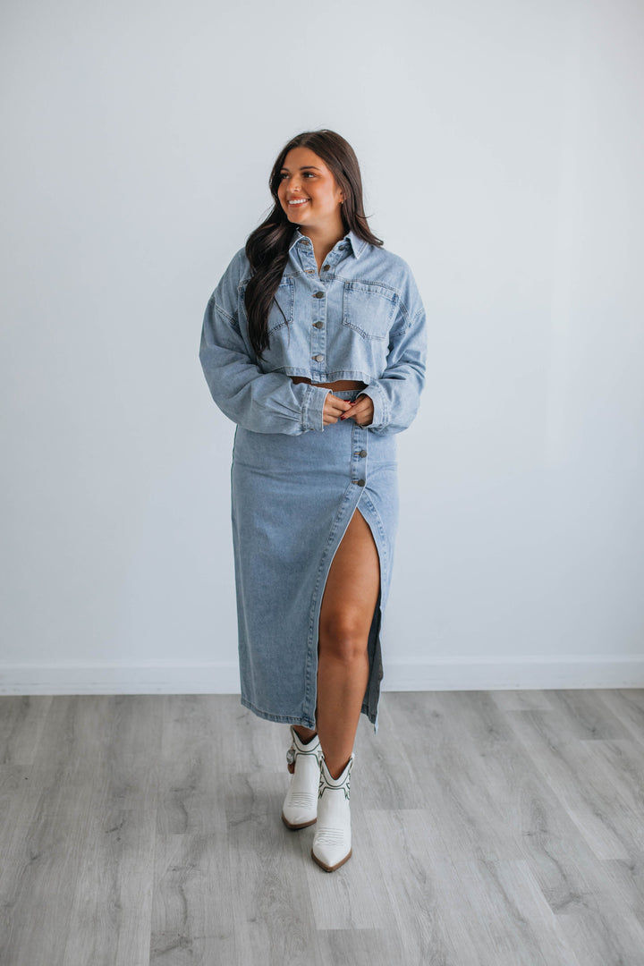 Crosby Denim Set